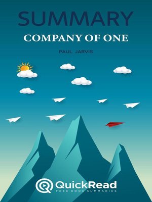 cover image of Summary of "Company of One" by Paul Jarvis